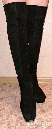 Сапоги ботфорты