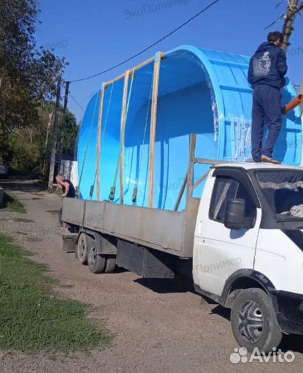 Пластиковый бассейн 6х2,5х1,5