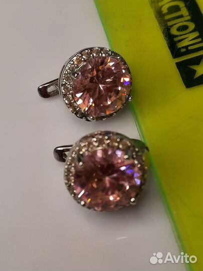 Серьги серебро 925