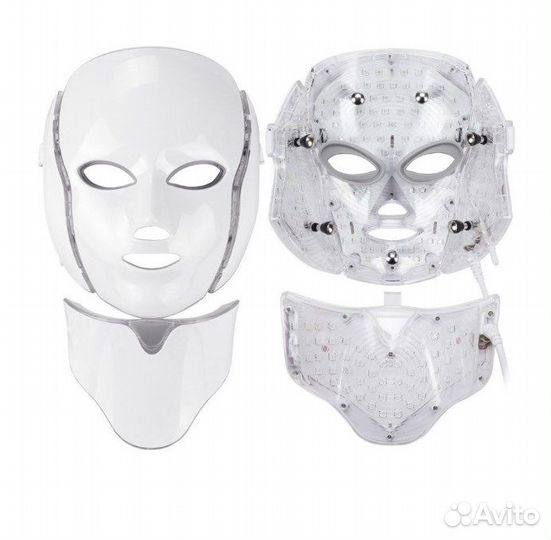 Светодиодная LED маска 7 цветов,для ухода за лицом