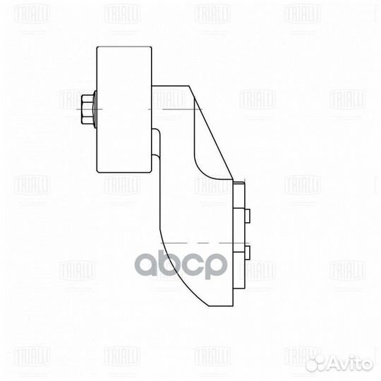Ролик привод. ремня с натяж. мех. для а/м MB AT