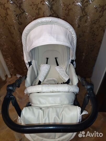 Коляска 2 в 1 Sibis Leather