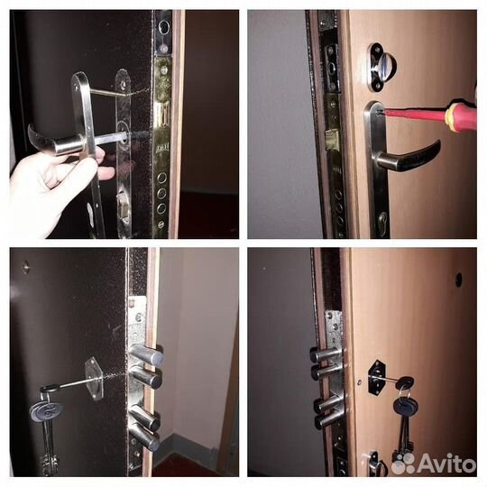 Ремонт дверного замка, вскрытие/замена замка