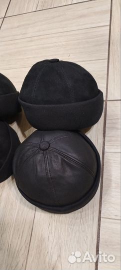 Шапка Кожа Мех