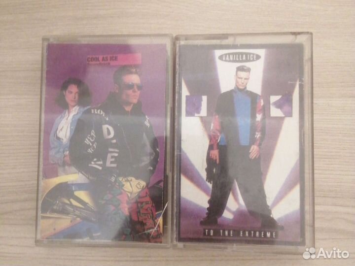 Аудио кассеты Vanilla Ice rap (ксерокопии с оригин