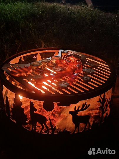 Костровая чаша круглая с доставкой