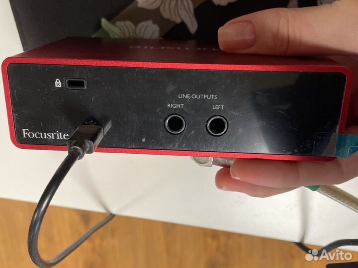 Внешняя звуковая карта Focusrite