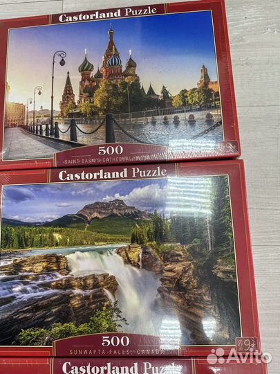 Пазлы castorland 500 в ассортименте
