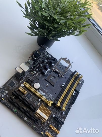 Материнская плата asus B85M-E
