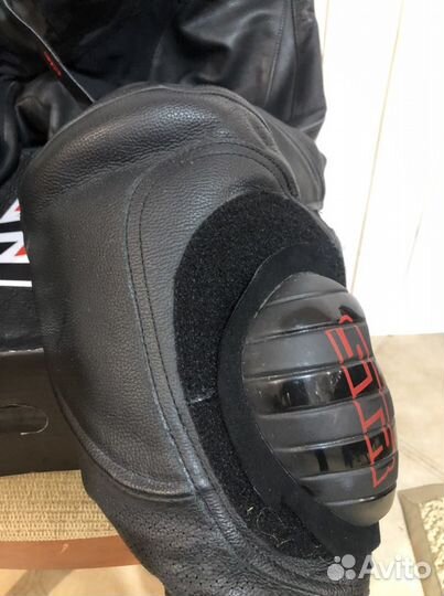 Мотоштаны кожаные