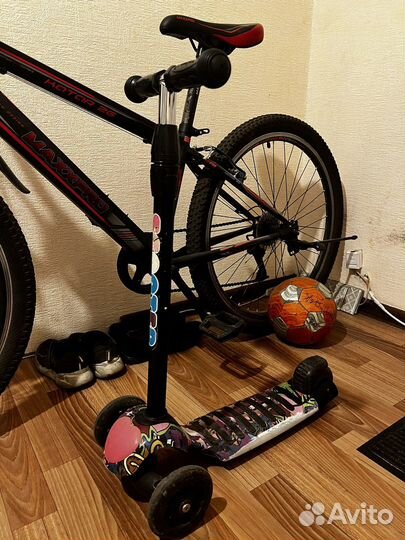 Самокат детский трехколесный