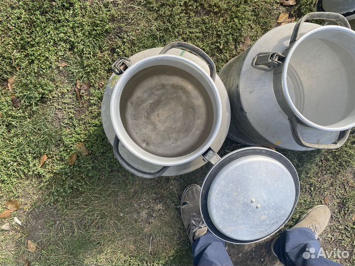 Алюминиевые фляги бу 40 л