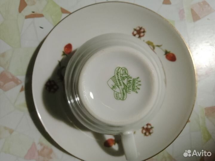 Кофейный сервиз не полный