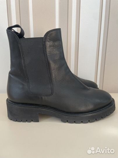 Ботильоны женские Hogl 40 кожа черные