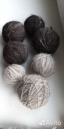 Собачья шерсть пух