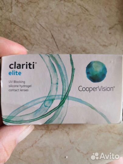 Контактные линзы clariti Cooper vision