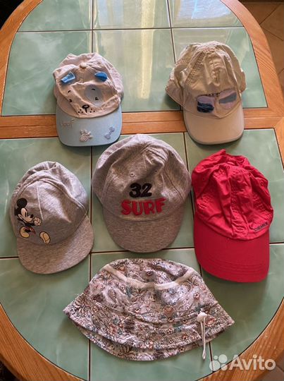 Кепки панамы на разный возраст H&M Motherare