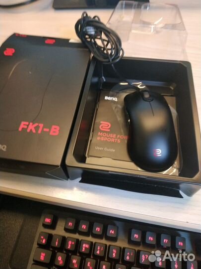 Игровая мышь проводная Zowie BenQ FK1-B