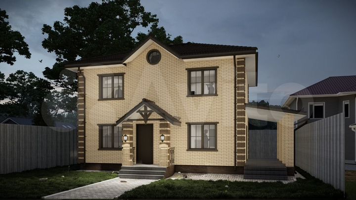 Дом 115 м² на участке 10 сот.