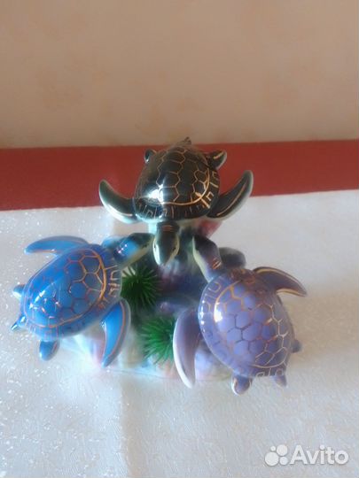 Черепашки фарфоровые (семейный оберег)