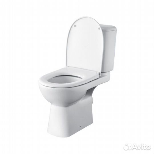 Унитаз-компакт Roca access, выпуск, c сиденьем мик