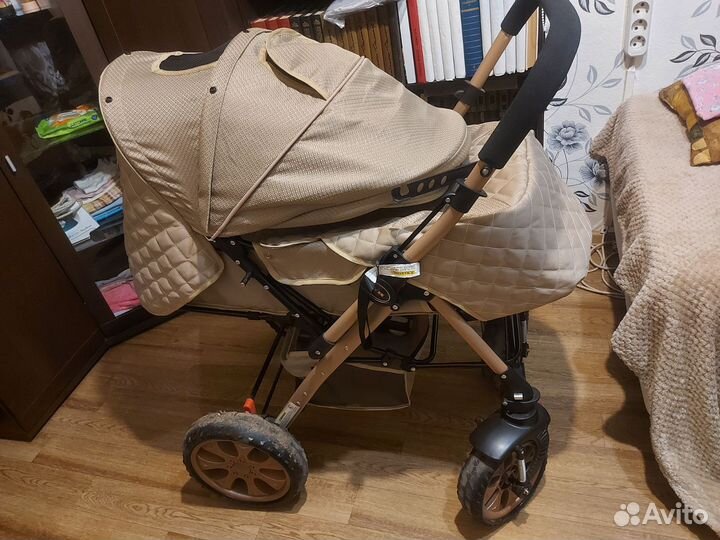 Прогулочная коляска зимняя бу