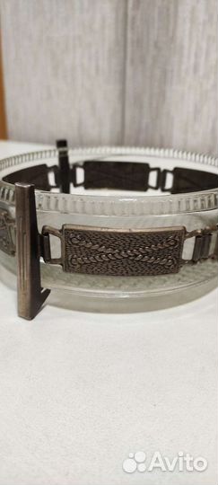 Конфетница мельхиор СССР