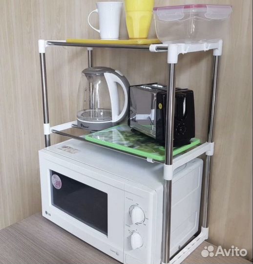 Полка кухонная для микроволновки