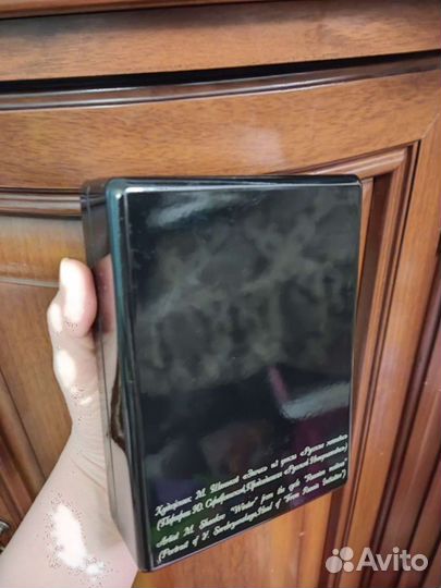 Новая шкатулка ручной работы дерево живопись