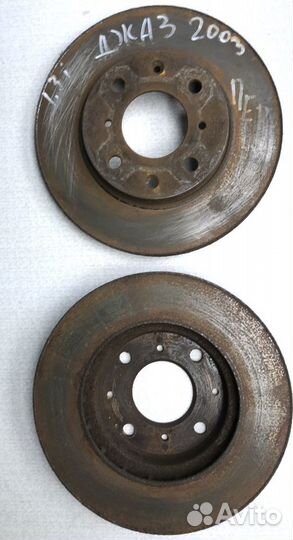 Диск тормозной передний Хонда Джаз 2003