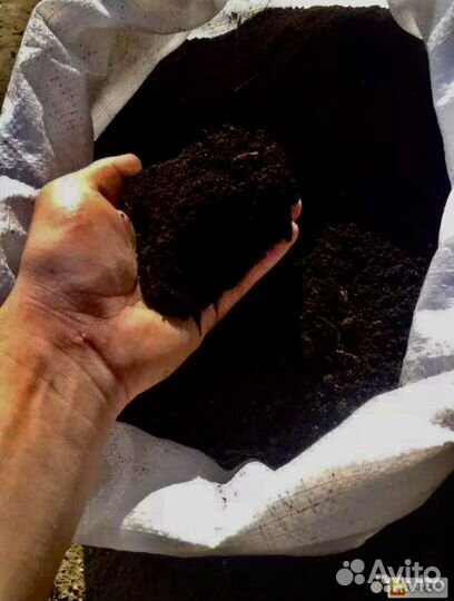 Чернозем в мешках