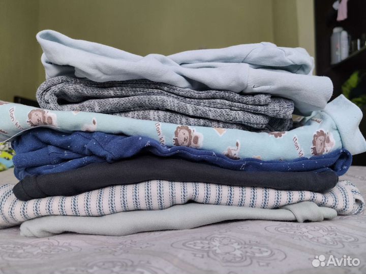 Детские вещи пакетом 8 шт до 7 месяца