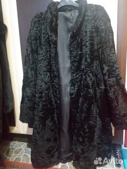 Шуба из каракуля