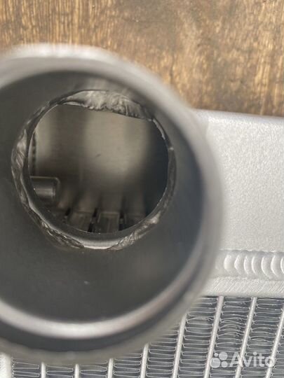 Радиатор охлаждения Газель-Бизнес паяный алюминий