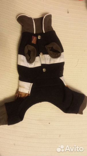 Прикольная кофточка на собачку 26 см