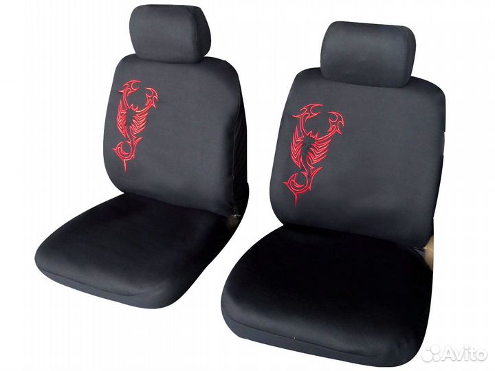 Чехлы на сиденья авто универсальные 6 предметов