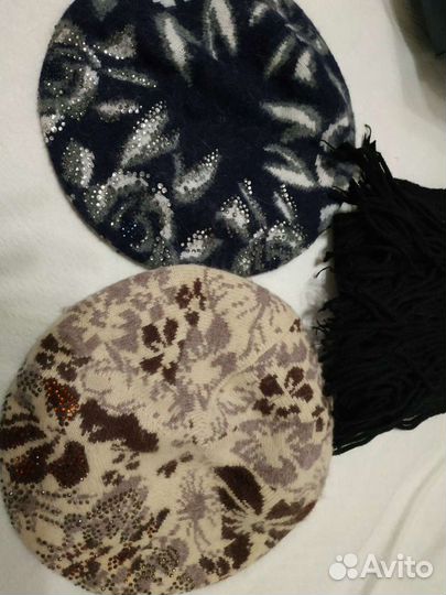 Берет женский зимний