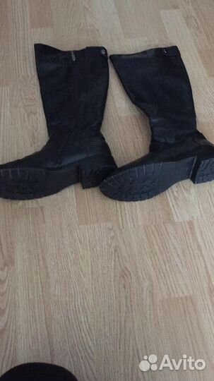 Сапоги осенние демисезонные женские 39 бу