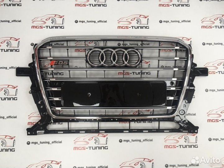 Решётка на Audi Q5 12-16гг. SQ5 Стиль 1