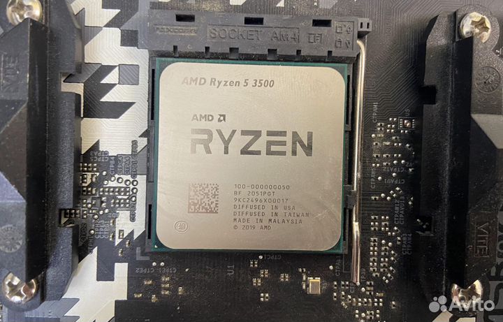 Процессор AMD Ryzen 5 3500 AM4, 6 x 3600 мгц