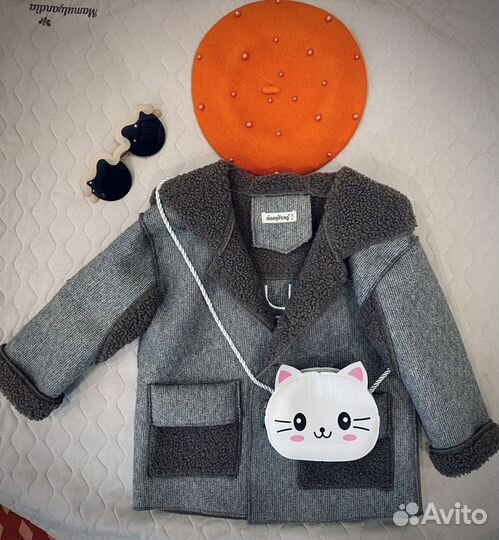 Новый берет для девочки 1-2г/ шапка весенняя