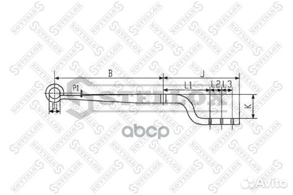84-55642-SX полурессора однолистовая 1/48х100