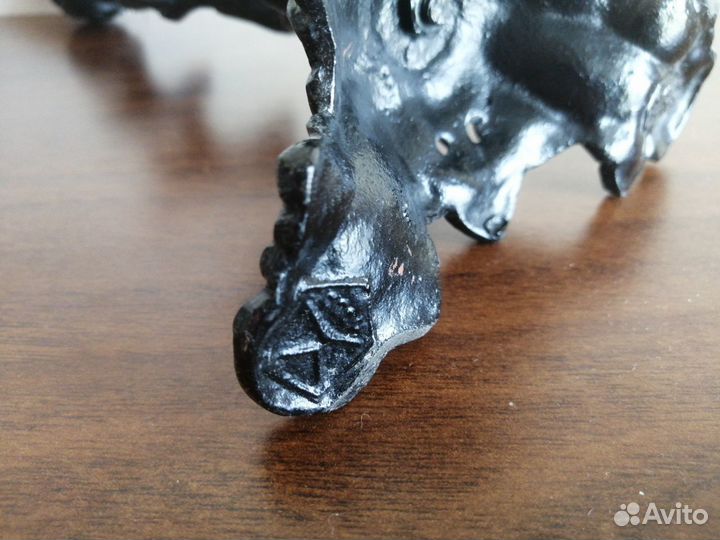 Подсвечник стебель винограда Касли литье 1979 СССР