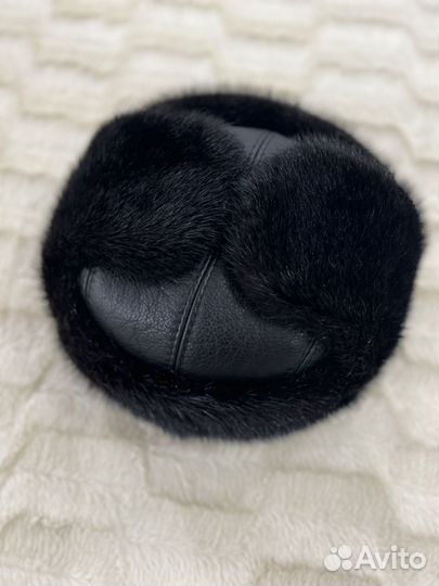 Норковая шапка мужская
