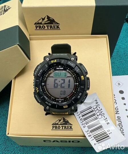 Мужские наручные часы Casio Protrek PRG-340-3E