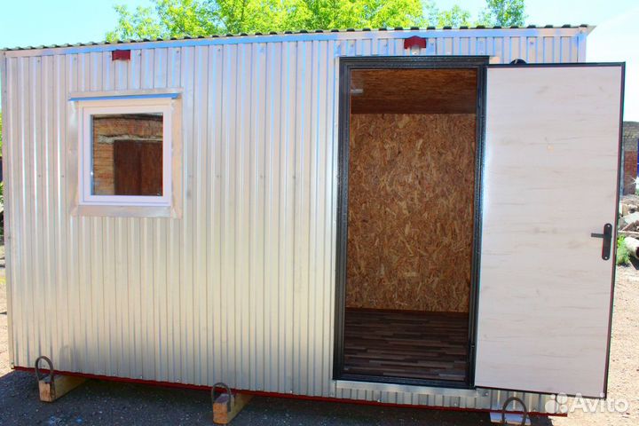 Бытовка на дачу 4х2м метал каркас пр-во Салават