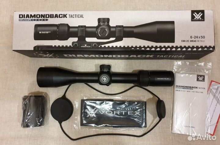 Vortex diamondback tactical 6-24x50 FFP (EBR-2C)