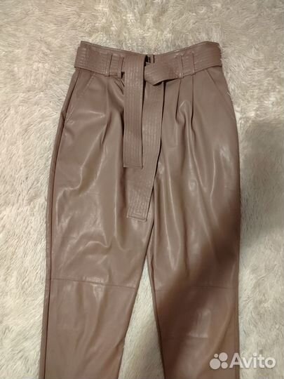 Брюки кожаные Lucio