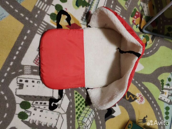 Теплый конверт в санки