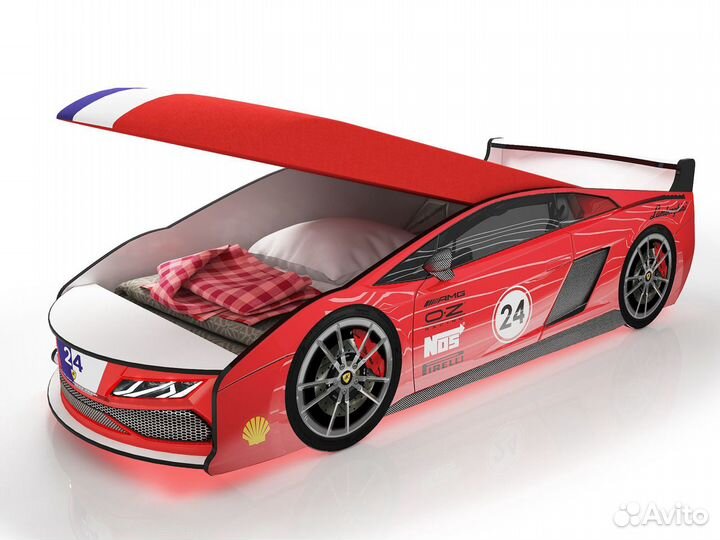 Кровать машина